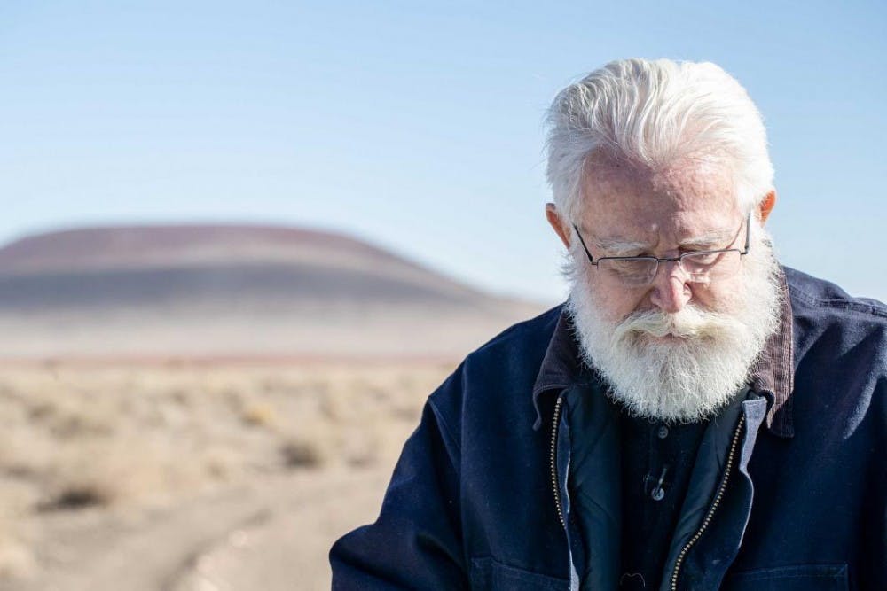 Photo of James Turrell, courtesy of ASU State Press